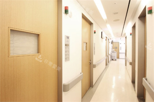 韩国梦想整形医院走廊图