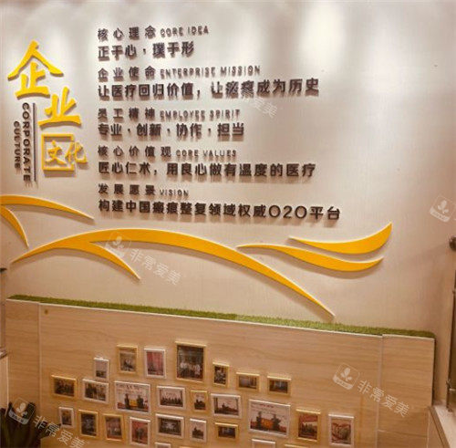 武汉正璞整形宣传墙 武汉正璞整形宣传墙
