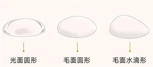 水滴形假體與圓形假體對(duì)比圖 水滴形假體與圓形假體對(duì)比圖