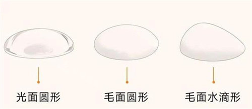 圓形假體與水滴型假體隆胸實(shí)例對(duì)比圖