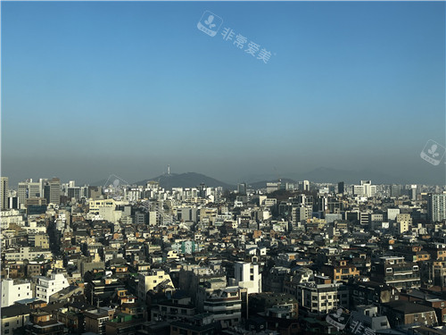 韓國上空全景圖 韓國上空全景圖