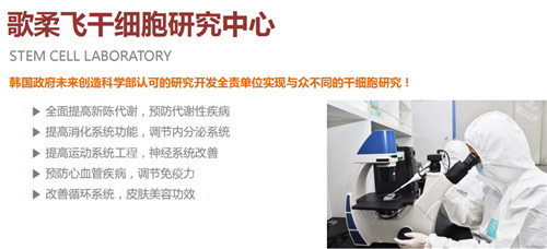 歌柔飛整形外科stem cell研究中心 歌柔飛整形外科stem cell研究中心