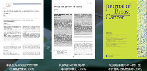 李相達(dá)院長(zhǎng)乳房縮小手術(shù)相關(guān)論文 李相達(dá)院長(zhǎng)乳房縮小手術(shù)相關(guān)論文