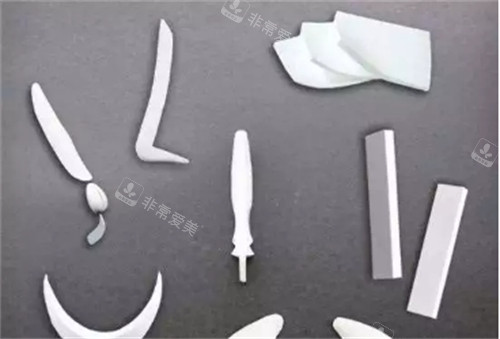 多種假體示意圖 多種假體示意圖