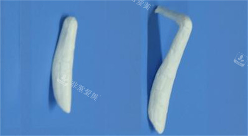 兩種假體示意圖 兩種假體示意圖