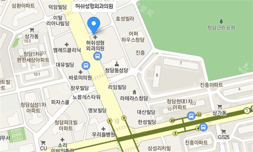 韩国赫尔希医院位置图