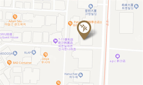 韓國(guó)JK整形醫(yī)院地址圖 韓國(guó)JK整形醫(yī)院地址圖