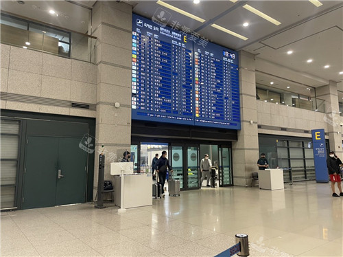 韩国机场图
