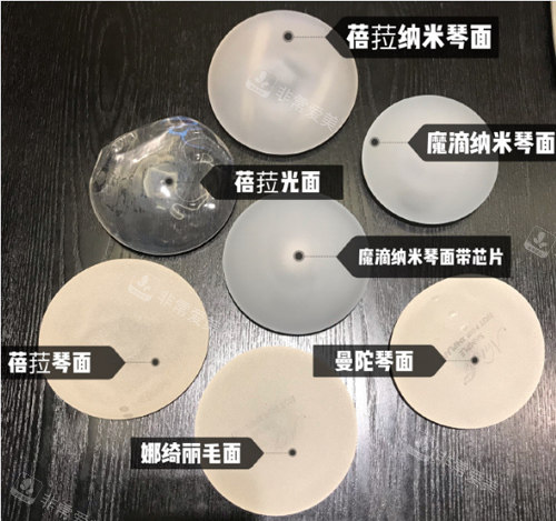 隆胸假體示意圖 隆胸假體示意圖