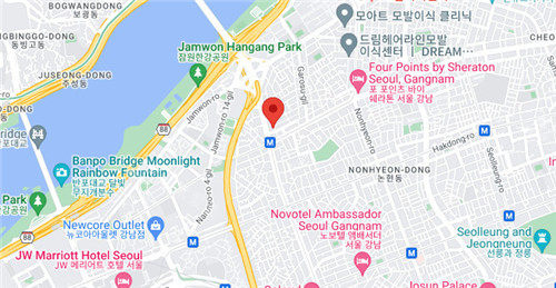韩国黄盛柱毛发医院地址导航图