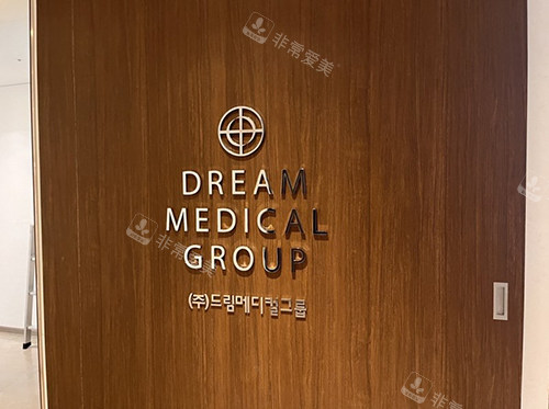 韩国梦想整形logo墙