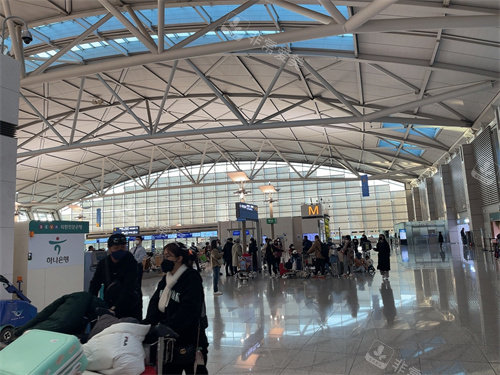 韩国仁川机场实拍图