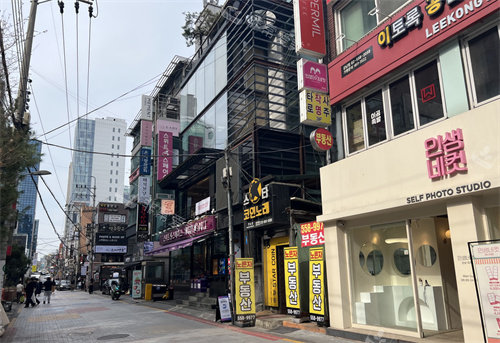 韓國首爾江南區(qū)小吃街圖 韓國首爾江南區(qū)小吃街圖