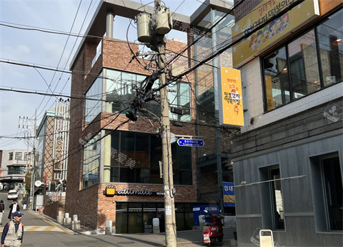 韩国江南大道街景图