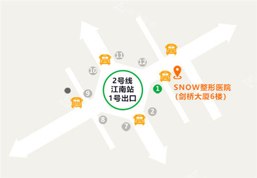 韩国snow整形外科地址