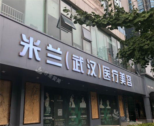武汉米兰医疗美容门头照 武汉米兰医疗美容门头照