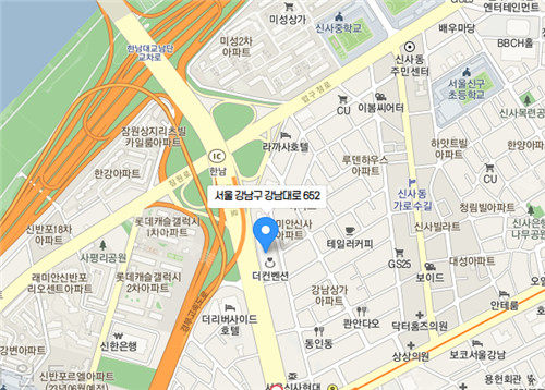 韩国Roi整形地址导航图