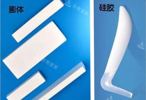 硅膠假體跟膨體圖示 硅膠假體跟膨體圖示