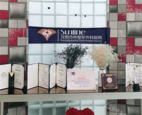 沈阳杏林整形展示墙