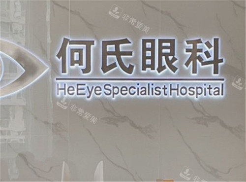 大連何氏眼科LOGO墻 大連何氏眼科LOGO墻