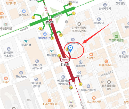 韓國(guó)優(yōu)秀整形外科地理位置 韓國(guó)優(yōu)秀整形外科地理位置