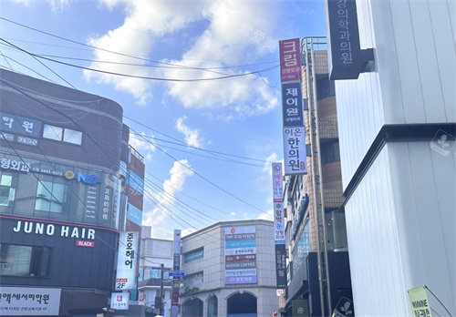 韩国江南大道街景 韩国江南大道街景