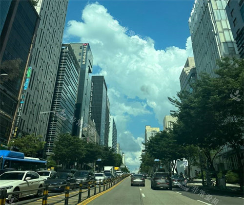 韓國街景圖
