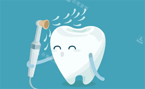 喷砂洁牙可以让牙齿更加干净