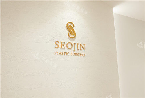 韩国Seojin整形外科logo墙