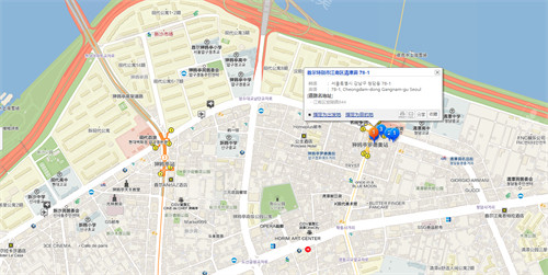 韩国MIN Clinic微整形皮肤科地图导航