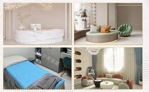 赤峰锦然医疗美容环境拼图