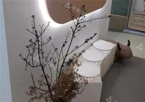 白年医疗美容大厅一角