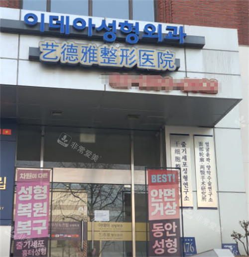 韓國(guó)藝德雅整形門(mén)頭 韓國(guó)藝德雅整形門(mén)頭