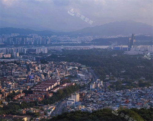 首尔塔的风景