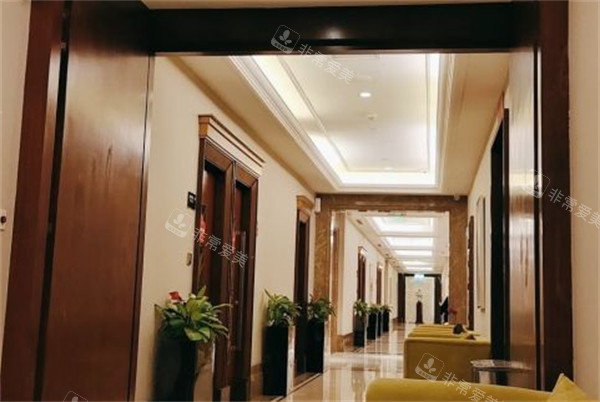 西安艺星医疗美容走廊环境图