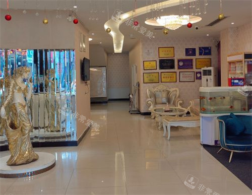 安康蝶姿医疗美容大厅环境图