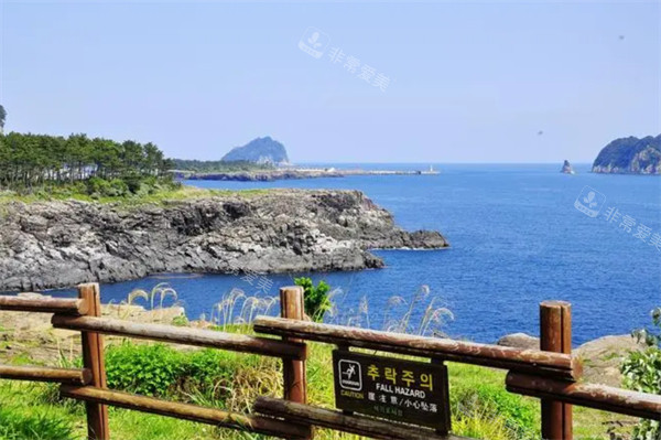 韓國(guó)濟(jì)州島海邊風(fēng)景圖片