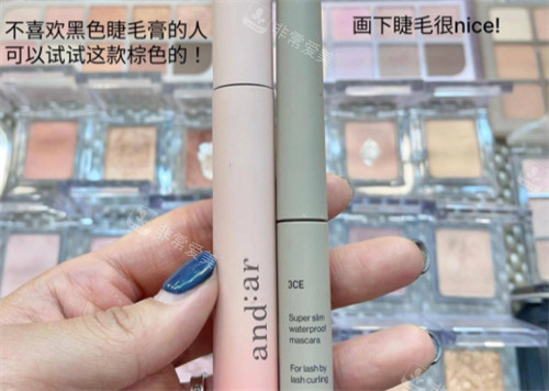韩国化妆师常用的睫毛膏