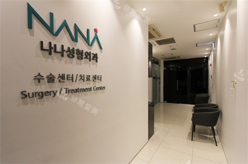 韓國NANA娜娜整形logo墻