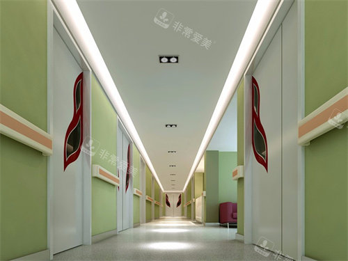 兰州亚韩医疗美容走廊环境