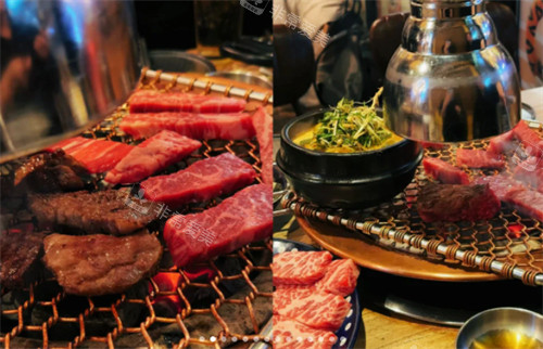 弘大菜板烤肉店烤肉圖片