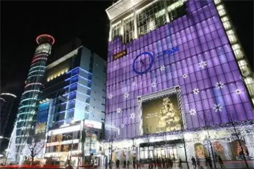 韩国东大门夜景图片