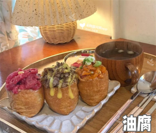 韩国望远市场好吃的美食店:油豆腐寿司/BENTO便当店/Bali in Mangwon餐厅