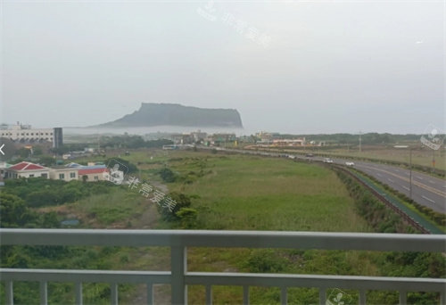 城山日出峰的景色