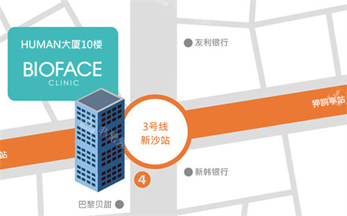 韓國bioface皮膚科醫(yī)院到院路線 韓國bioface皮膚科醫(yī)院到院路線
