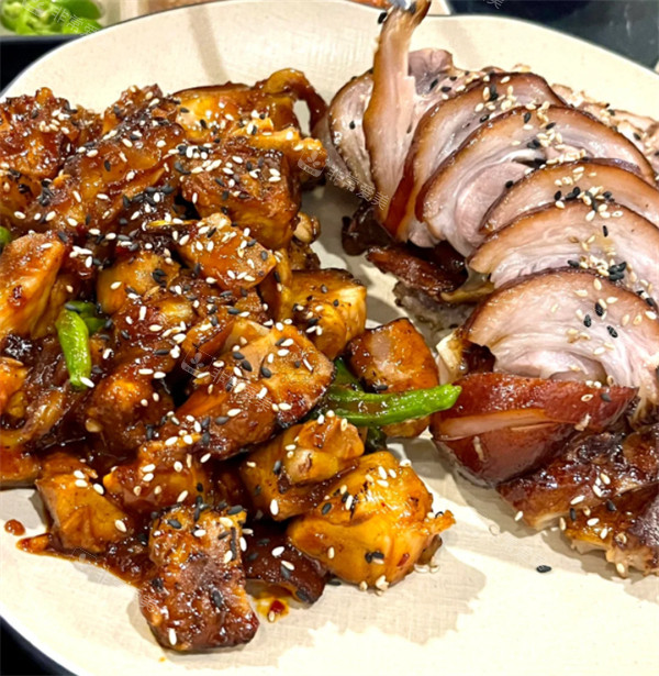 保健路烤豬蹄美食 保健路烤豬蹄美食