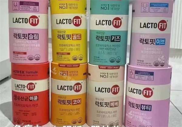 韩国LACTOFIT益生菌粉不同系列