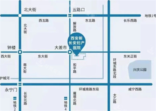 西安新长安妇产医院地址