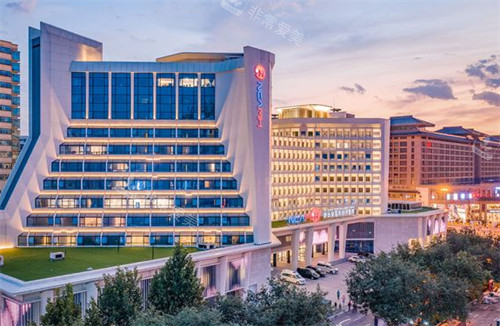 西安新长安妇产医院俯视外景图