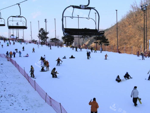 滑雪场照片